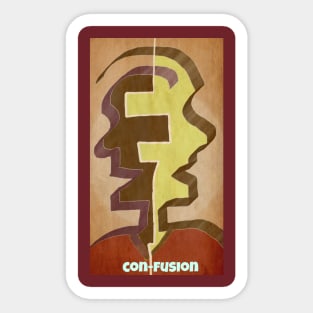 Confusion Sticker